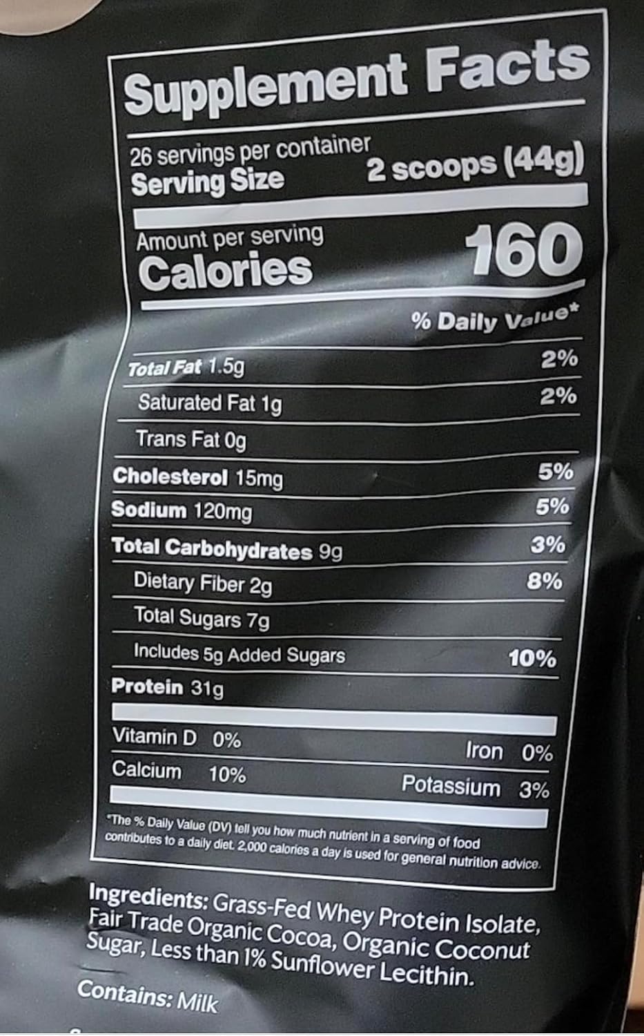 ProMix Nutrition Whey Isolate Powder, Unflavored - 2.5 lb (Pack of 2)