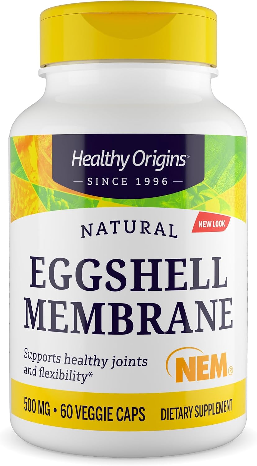 Healthy Origins NEM Eggshell Membrane 500 mg, 30 Veggie Caps