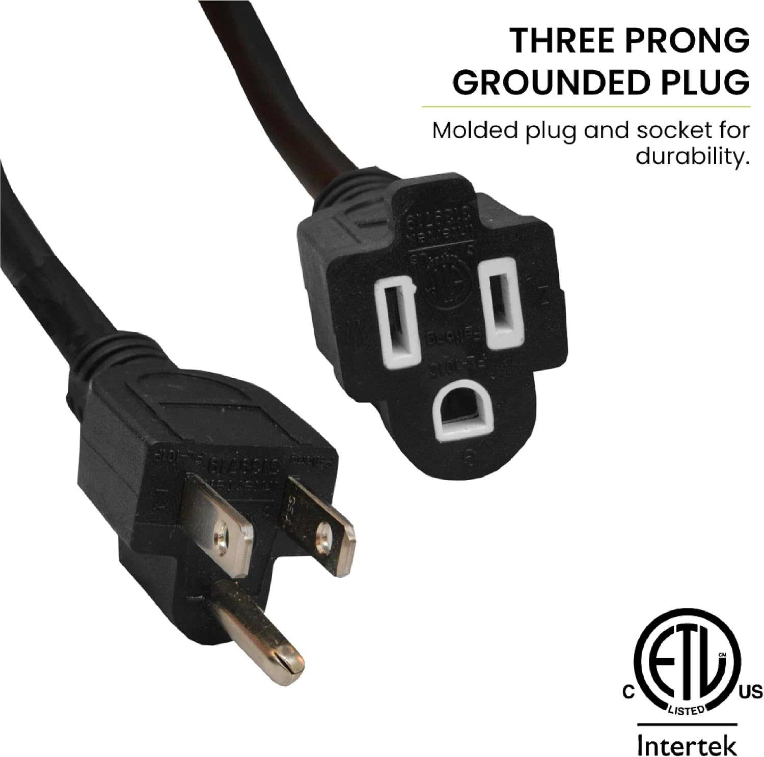 Go Green Power Inc. (GG-14025) 12/3 SJTW Outdoor Extension Cord, Lighted End, 25 ft