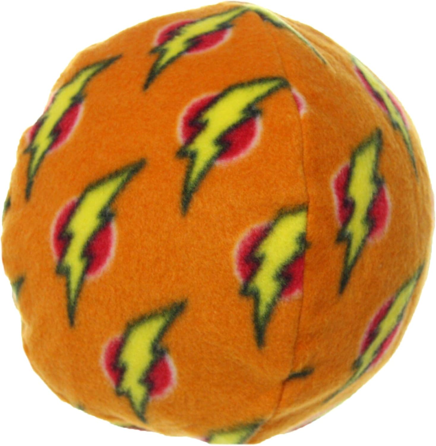 MIGHTY Tuffy 2 Pack Medium Ball Dog Toy: Ultra Durable Plush Toy with Multiple Layers & Reinforced Seams, Washable and Floats, Vinyl Ball & Fleece