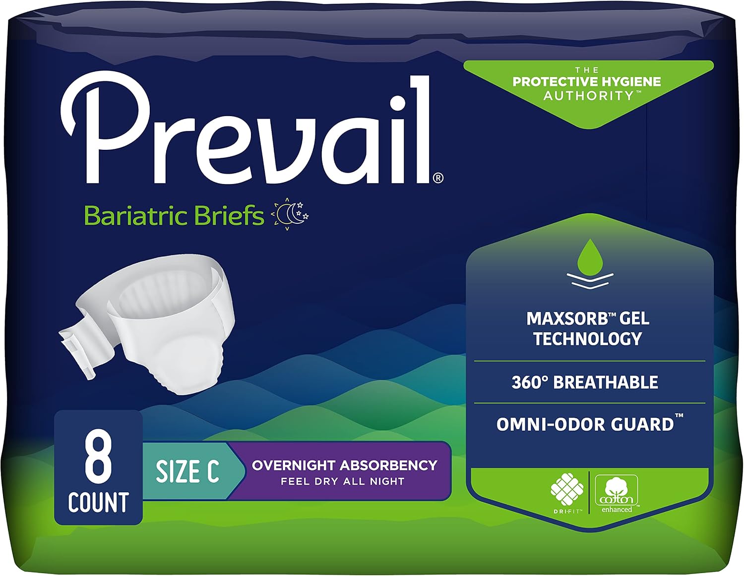 Prevail Incontinence_Protector, Size A (48 Count) | Disposable, Incontinence, Ultimate Absorbency, Size A