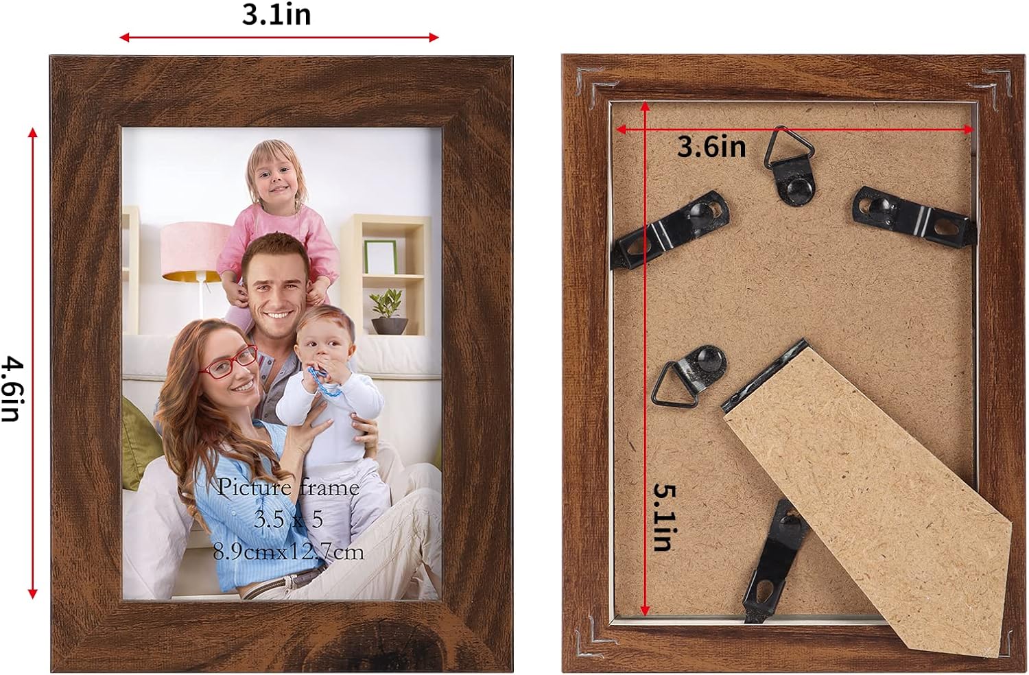 Giftgarden Black 8x10 Picture Frame Bulk, Multi 8 x 10 Photo Frames Set for Wall Hanging or Tabletop, 12 Pack
