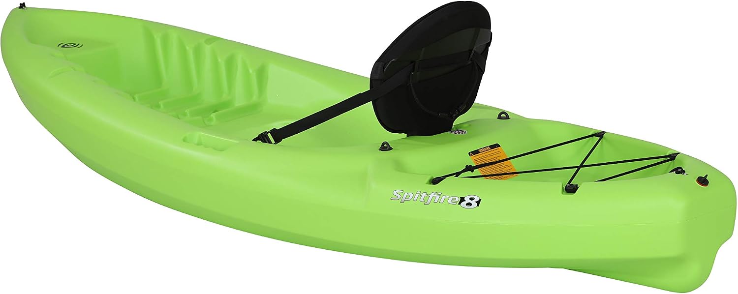 emotion 90245 Spitfire Sit-On-Top 8 Foot Kayak, Green