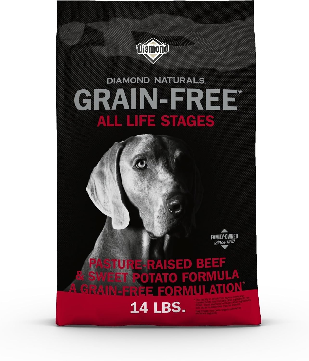 Diamond Naturals Grain-Free Dry Dog Food, Wild-Caught Whitefish, 28lb | Puppy, Adult & Senior Dogs | Wild-Caught Whitefish & Sweet Potatoes for All Day Energy | Guaranteed Probiotics
