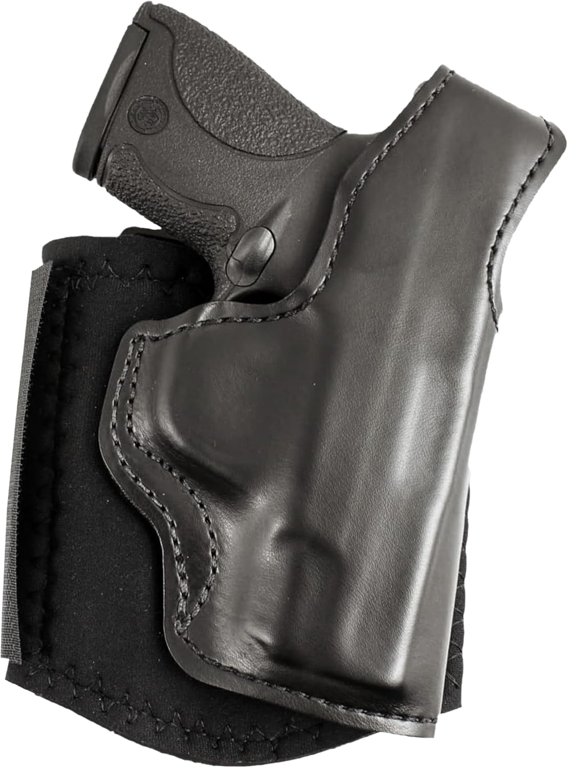 Desantis Die Hard Ankle Rig - Right Hand Draw, Black | Fits S&W M&P SHIELD 9/40, M2.0 9/40, 9 SHIELD PLUS, Concealed Ankle Holster