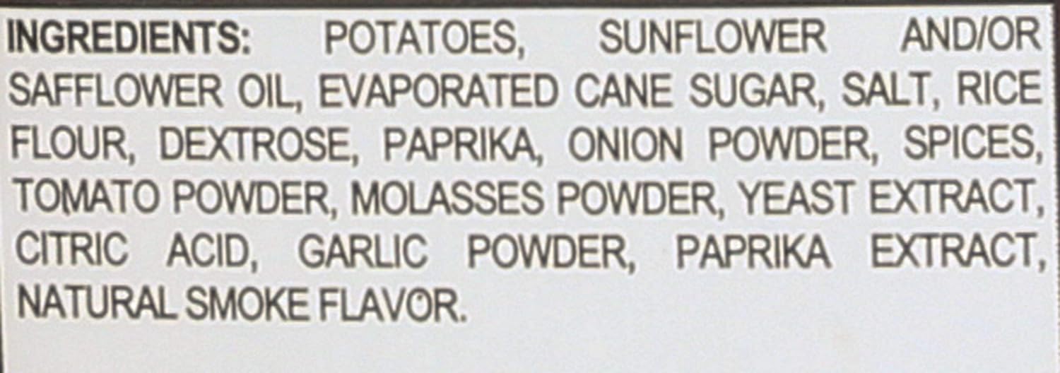 Boulder Canyon, Chips Potato BBQ, 2 Ounce