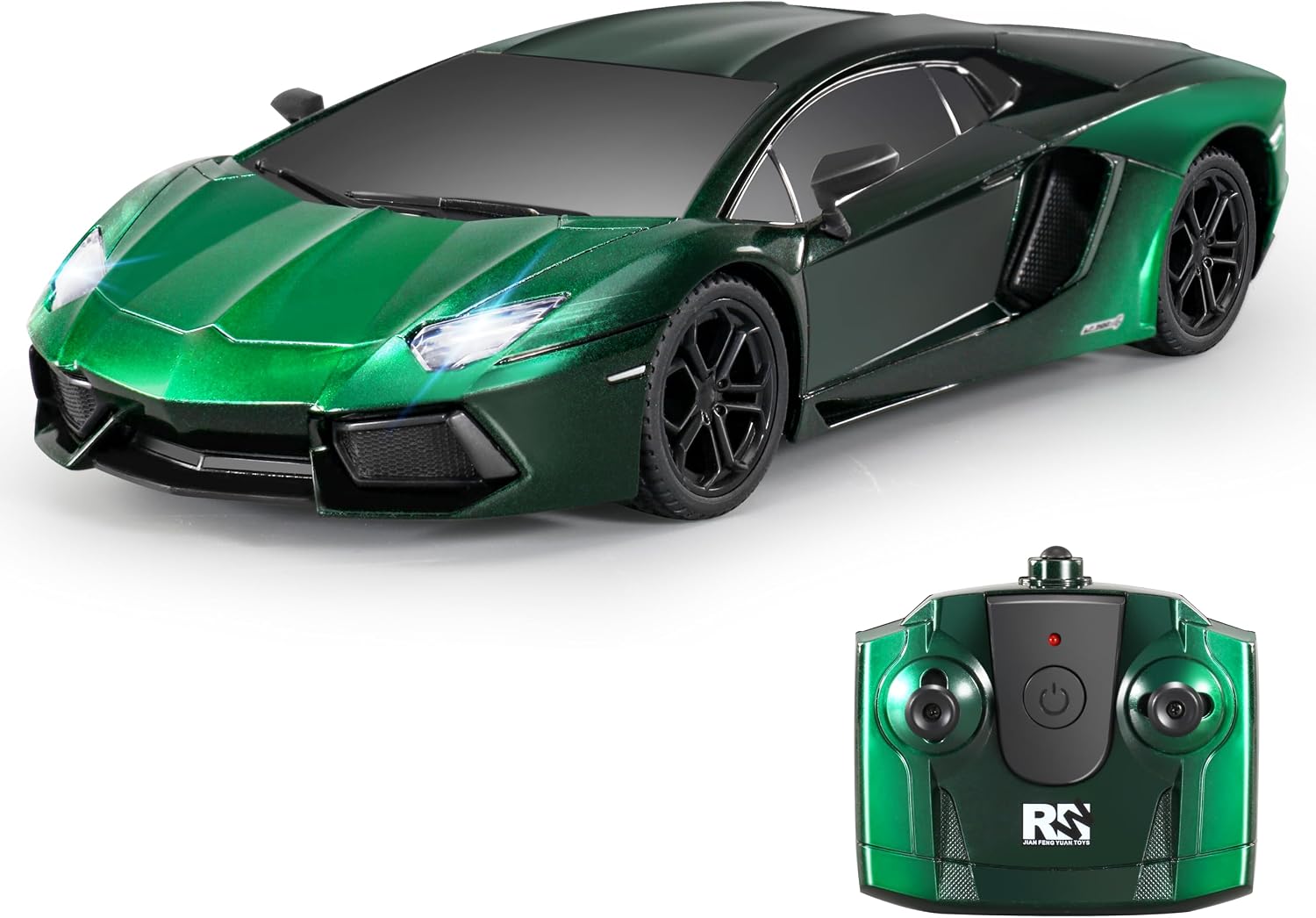 MIEBELY Licensed Bugatti Divo 1:24 Model RC Race Car for Kids Adults | Officially licensed;2.4GHz control; LED headlights;3.7V battery;sturdy ABS;indoor/outdoor play;gift for boys & collectors