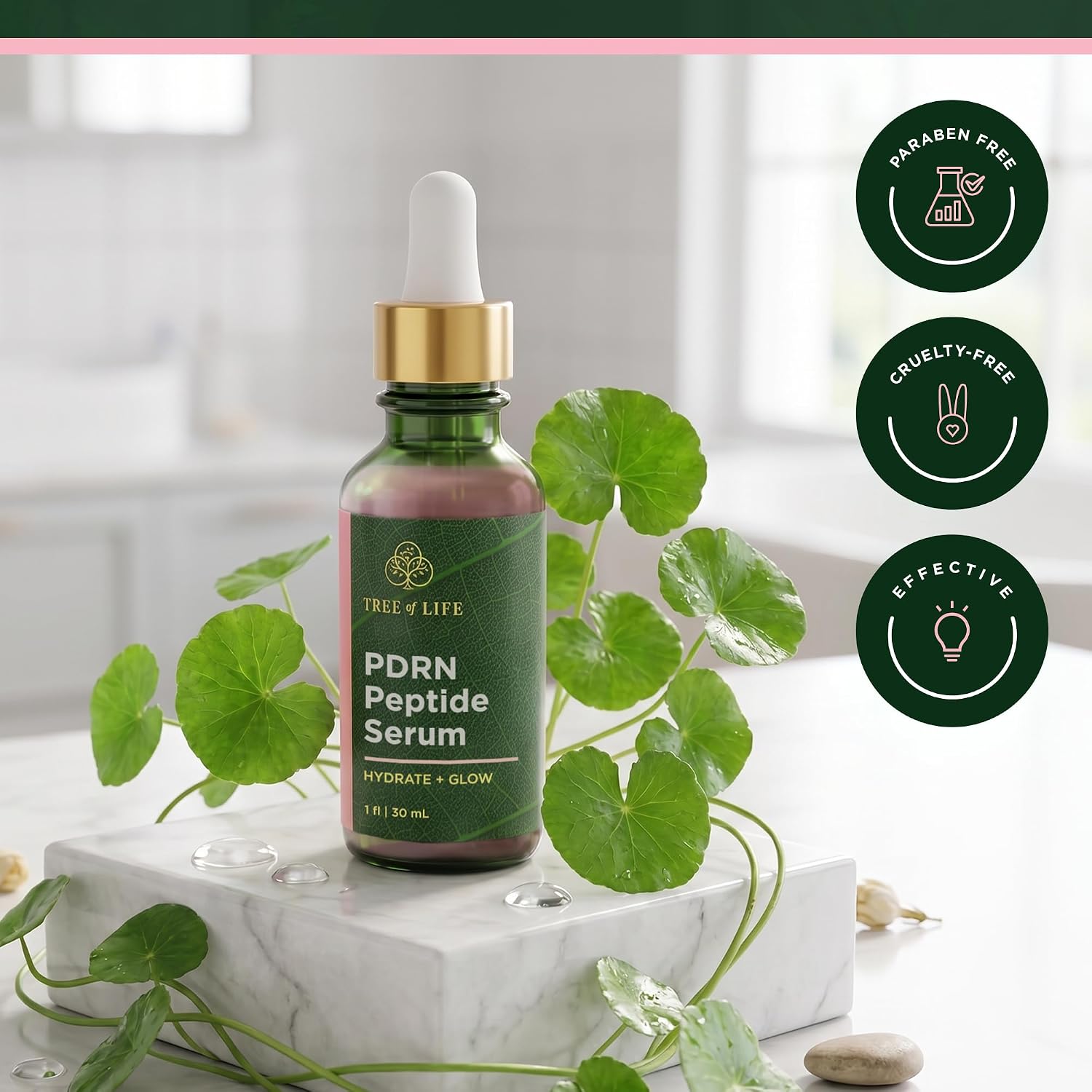 Tree of Life Vitamin C Serum for Face - Brightening and Hydrating Face Oil for Dark Spots and Fine Lines - Suitable for Sensitive Skin - Dermatologist Tested Skin Care - 1 Fl Oz | Brightening Vitamin C serum for face. Hydrating face oil that targets dark…