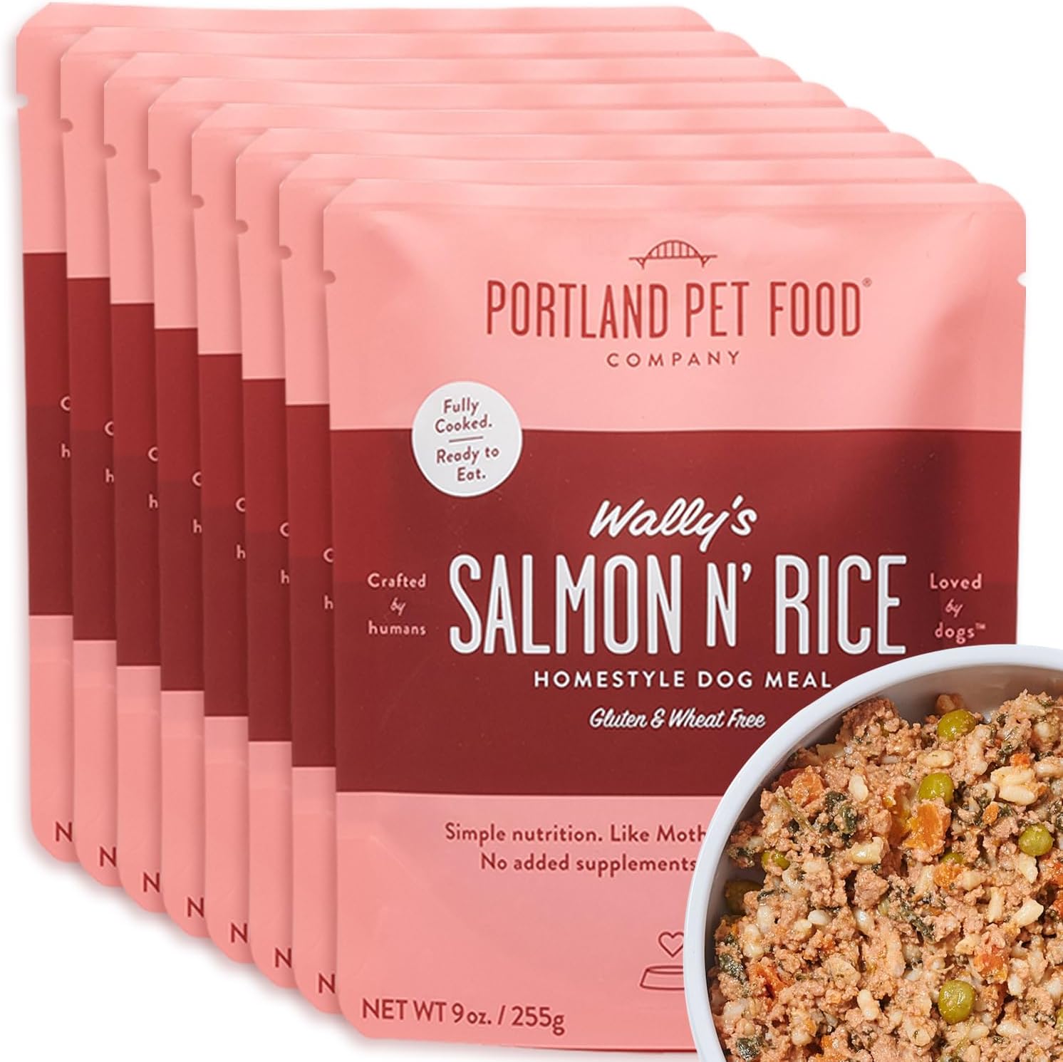Portland Pet Food Company Fresh, Human Grade Dog Food Topper & Meal 5 Pack