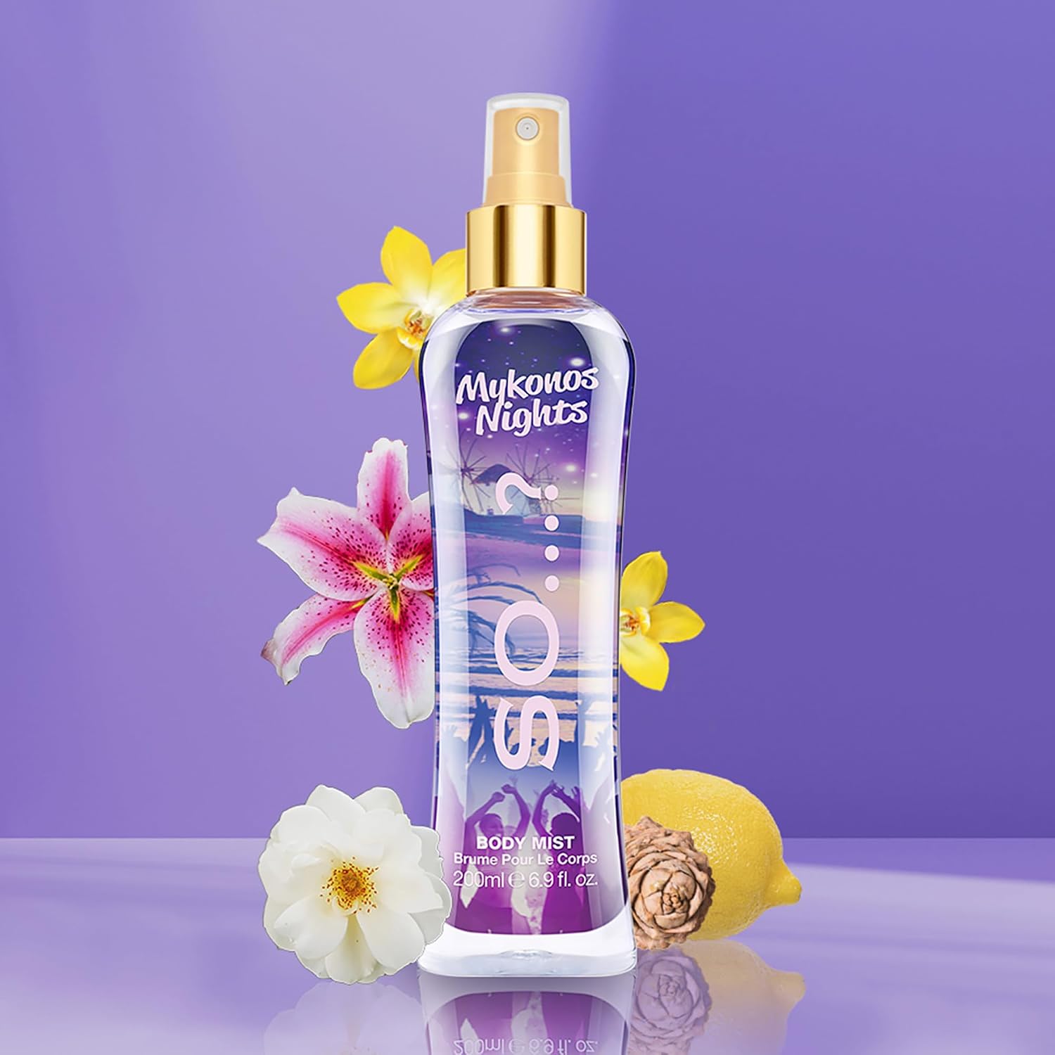 So…? Bali Breeze Body Mist - Perfume for Women with Tropical Aroma - Body Spray for Women with Coconut, Almond and Vanilla Notes - 6.9 oz
