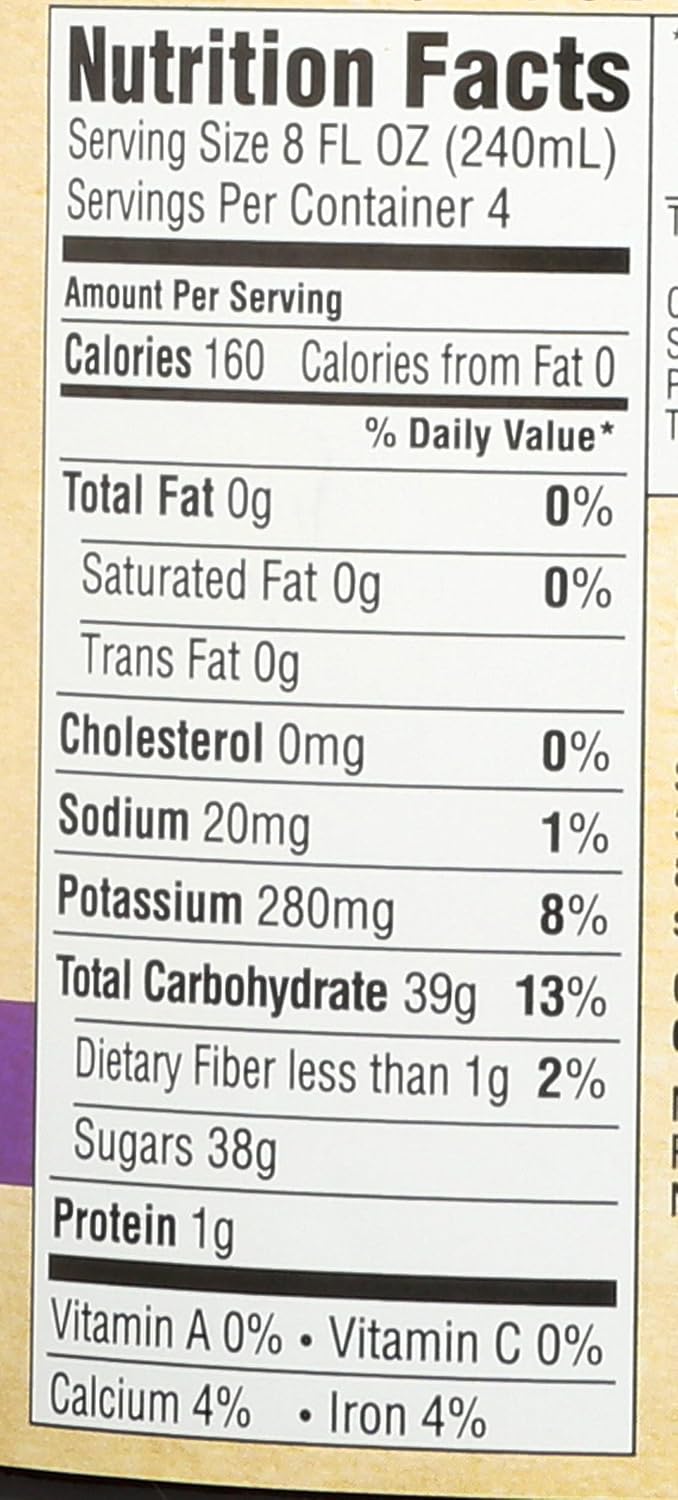 R.W. Knudsen Organic Just Concord Grape Juice, 32 fl oz (Pack of 1)