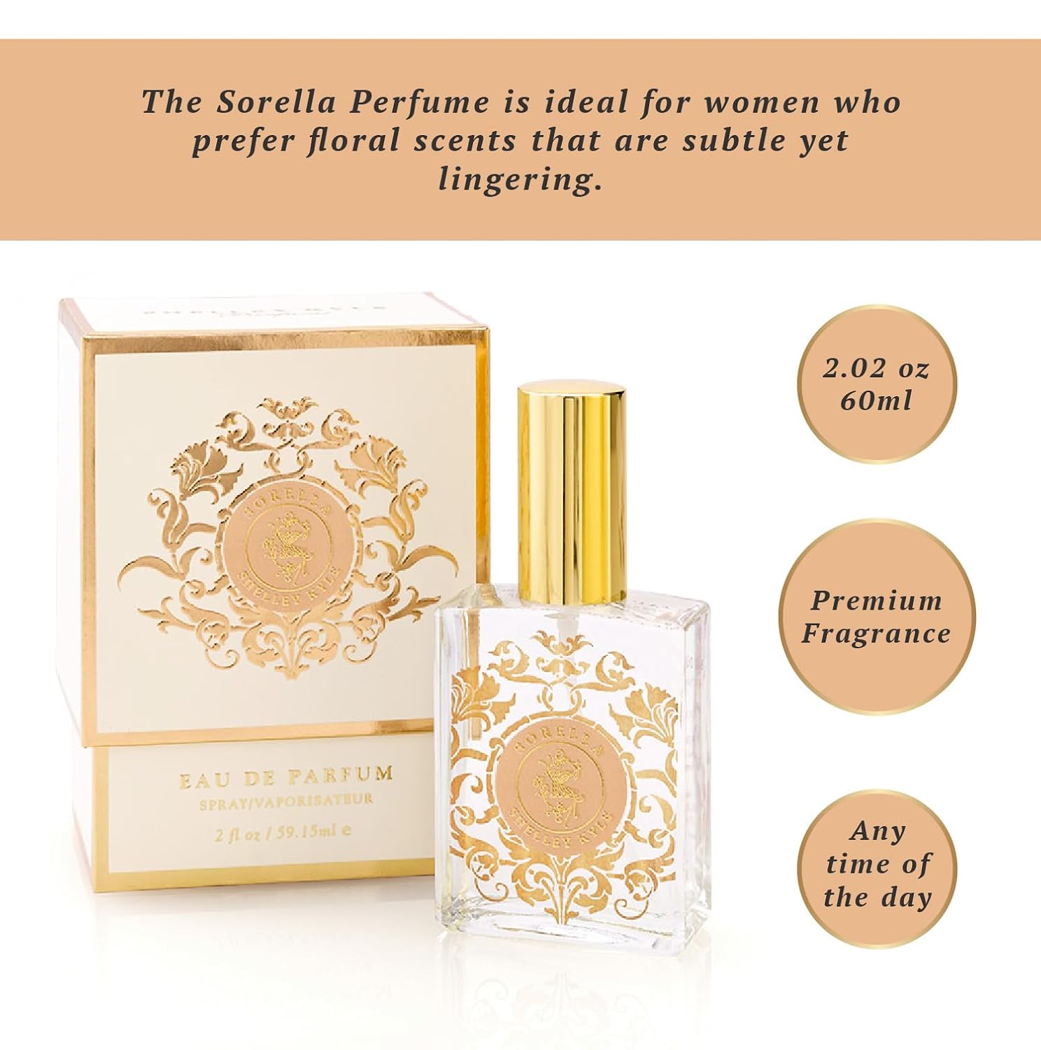 Tiramani Perfume with Perfect Floral Fragrance, Long-Lasting Scent, Great Choice for Everyday Wear, 30ml