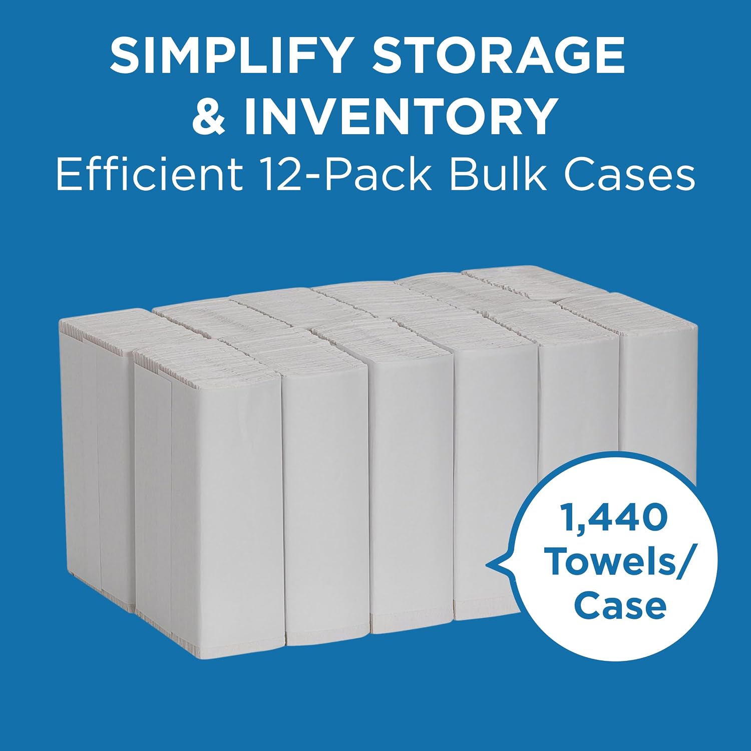 Pacific Blue Select by Georgia-Pacific PRO C-Fold Premium 2-Ply Paper Towels, White, 3.6” Folded Width, 120 Towels Per Pack, 12 Packs Per Case, 23000 | 1440 Sheets Total, 120 Sheets Per Unit, White, High Absorbency, Soft Feel, Dispenser Compatible, Comme…