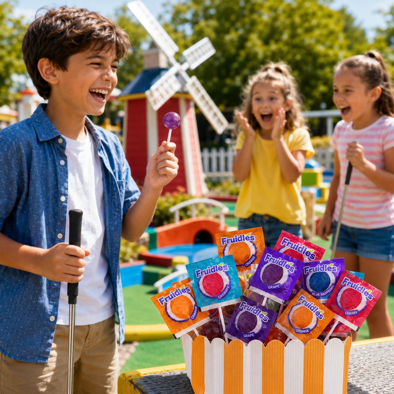 20-Count Grape Lollipops Candy Suckers for Kids, Perfect for Gifting, Parties, Events,10 Gram Lollipops