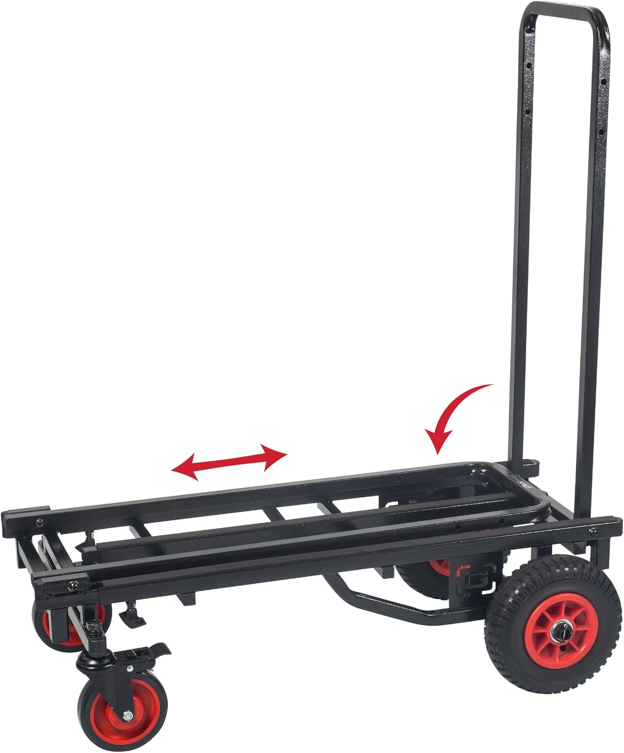 Gator Frameworks Folding Multi-Utility Cart with 30-52” Extension & 500 lbs. Load Capacity (GFW-UTL-CART52)