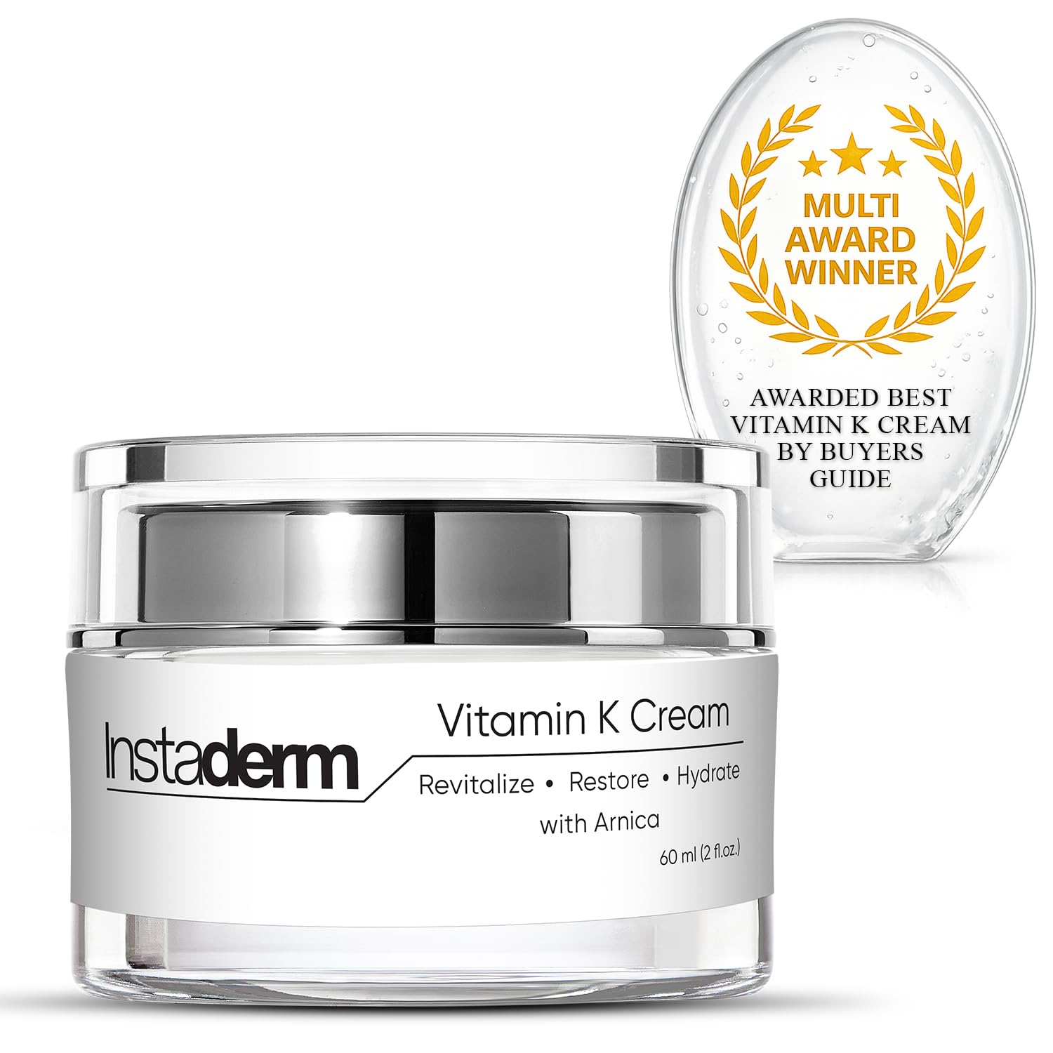 Vitamin K Cream-Revitalizing Formula with Arnica for the Appearance of Brusing, Spider Veins, Broken Capillaries