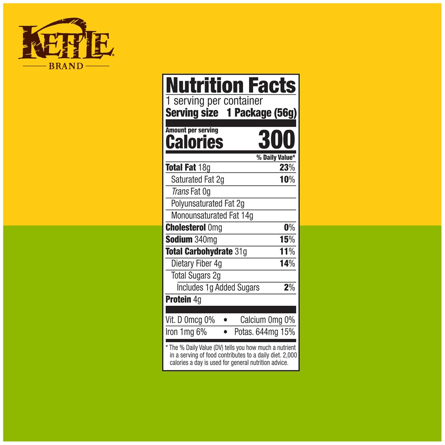 Kettle Foods Chip Potato Nat Jalapeno, 5 oz