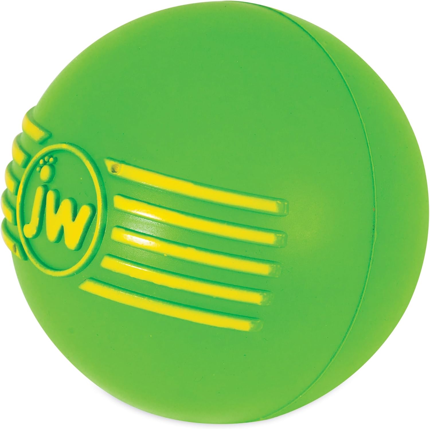 JW Squeak-ee Ball Puppy Toy | Water Resistant Design.