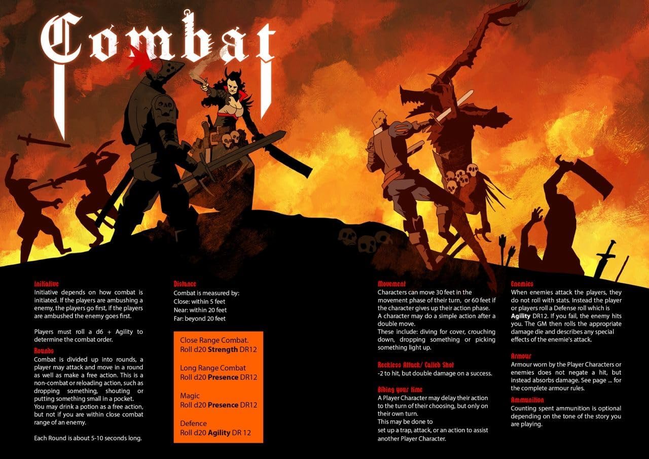 Free League Black Powder and Brimstone Core Rulebook – Grimdark Folk Horror TTRPG with Dark Magic & Chaos