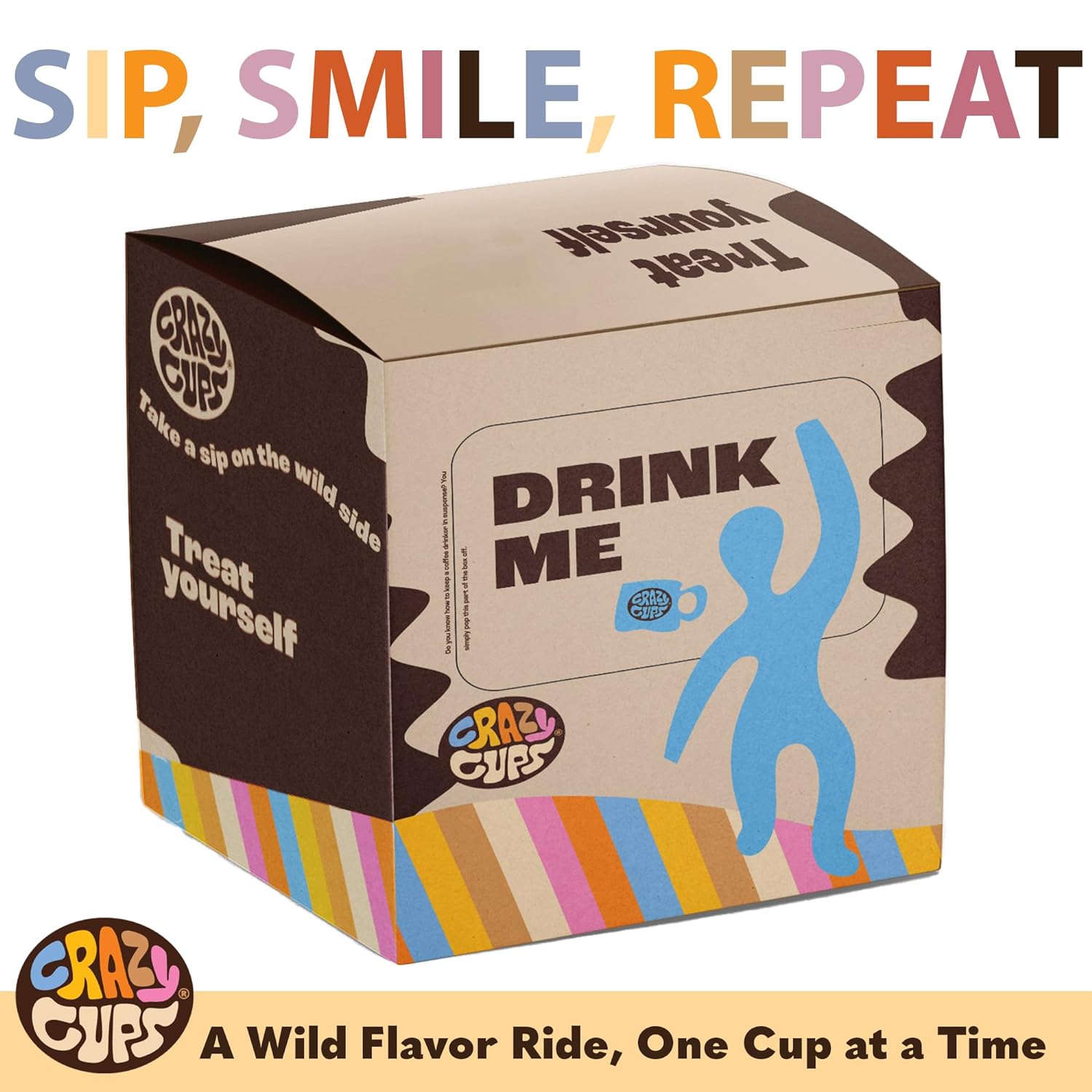 Crazy Cups Seasonal Premium Hot Chocolate Single Serve Cups for Keurig K Cup Brewers Variety Pack Sampler, 40 Count