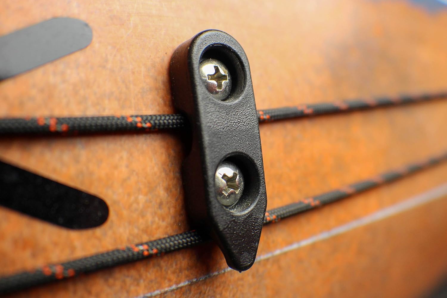 YakAttack LeverLoc Anchor Trolley Kit - Easy Install - Made in USA | Kayak Anchor System with Stealth Pulleys & PadHooks | Includes Reflective 35'