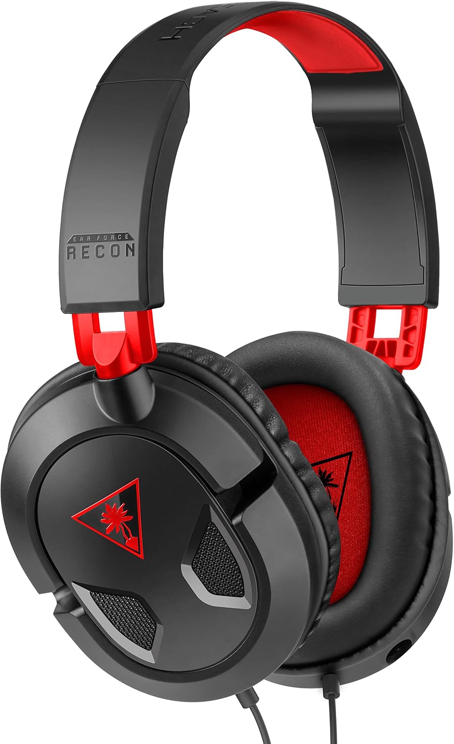 Turtle Beach Recon 50 Wired Multiplatform Gaming Headset for Xbox, PS5, PC | Xbox Series X|S, Xbox One, PlayStation, PS4, Mobile, Removable Mic, 40mm Speakers, In-Line Controls, Lightweight, Black Green