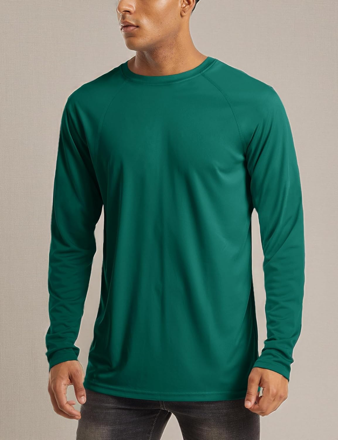 MAGCOMSEN Men's Long Sleeve Shirts UPF 50+ UV Sun Protection Athletic Shirts for Hiking Running Workout Rash Guard