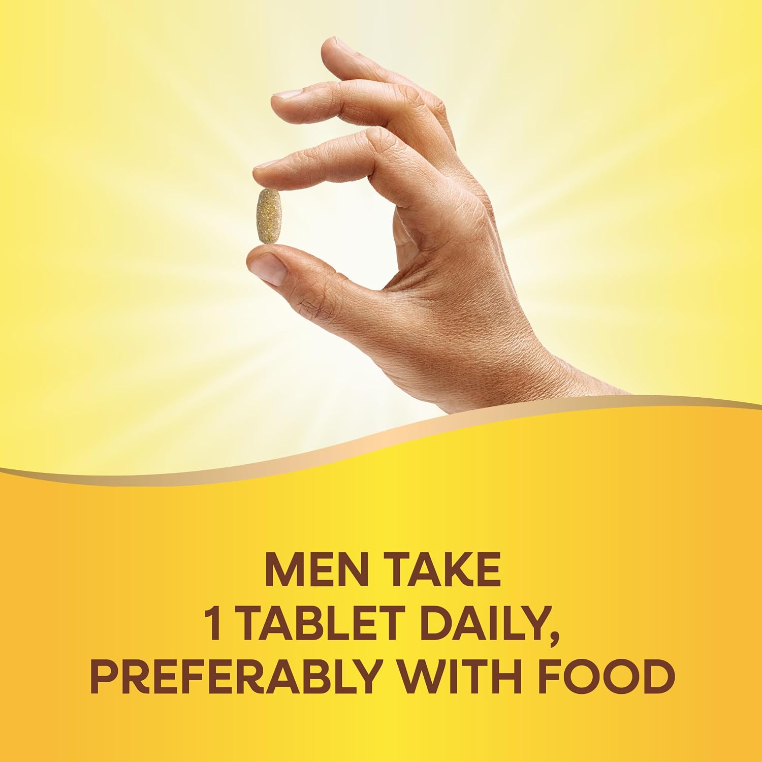 Nature's Way Alive! Men’s Daily Ultra Potency Multivitamin Tablets, 60 ct | Complete High Potency Men’s Daily Vitamin Promotes Heart & Muscle Function*, B-Vitamins, Zinc and Antioxidants
