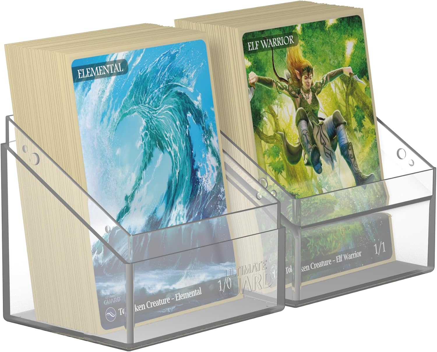 Ultimate Guard Boulder 100+ Classic, Deck Case for 100 Double-Sleeved TCG Cards, Emerald, Secure & Durable Storage for Trading Card Games, Soft-Touch Finish
