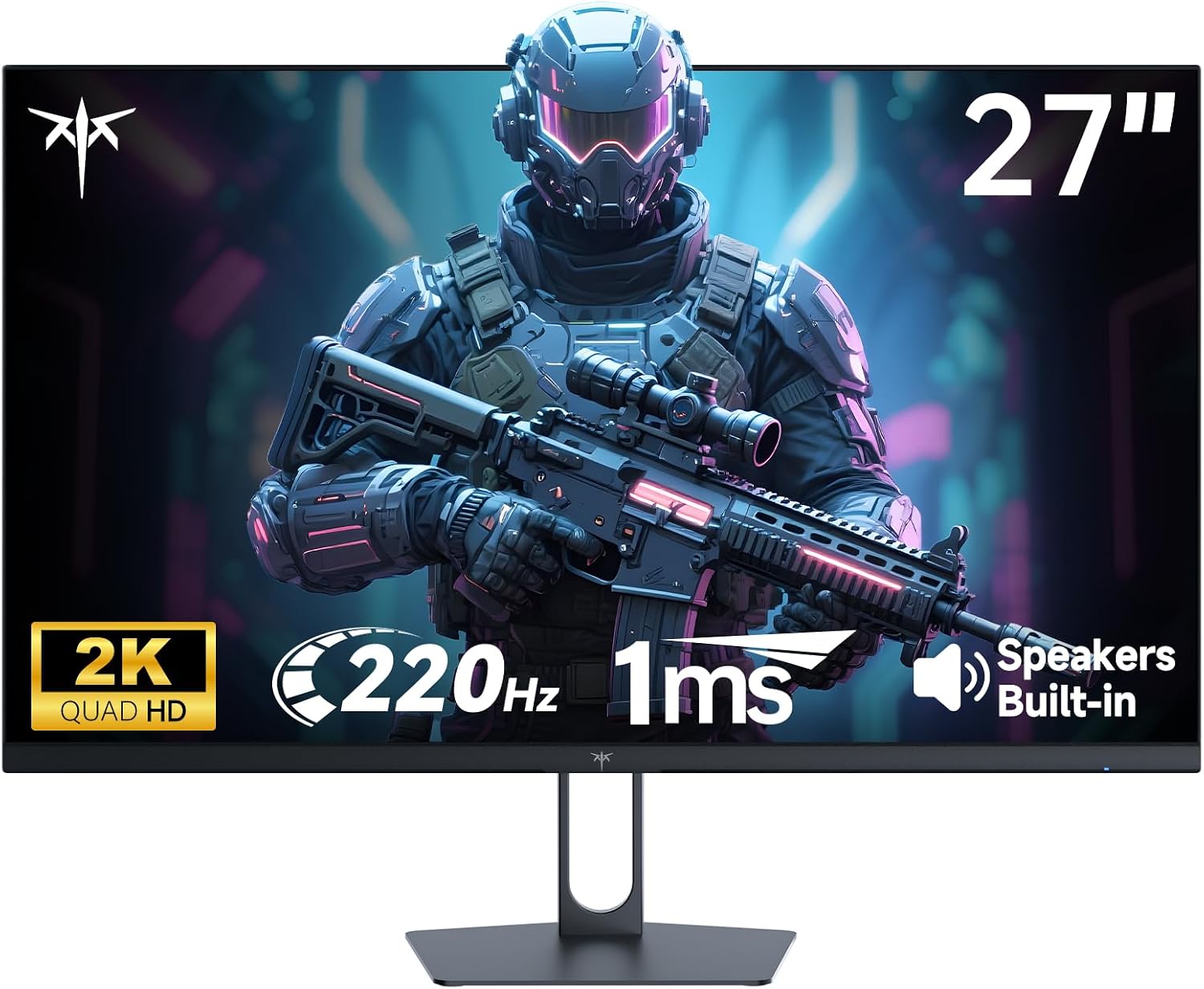 KTC 24.5 Inch Gaming Monitor, 180Hz OC 200Hz Monitor FHD, Fast IPS, H25T7 | 1080P Monitors 1ms, 128% sRGB HDR10, Adaptive Sync, HDMI DP, VESA Tilt Adjustable for Xbox PS5 Switch, HDMI Cable Inc.