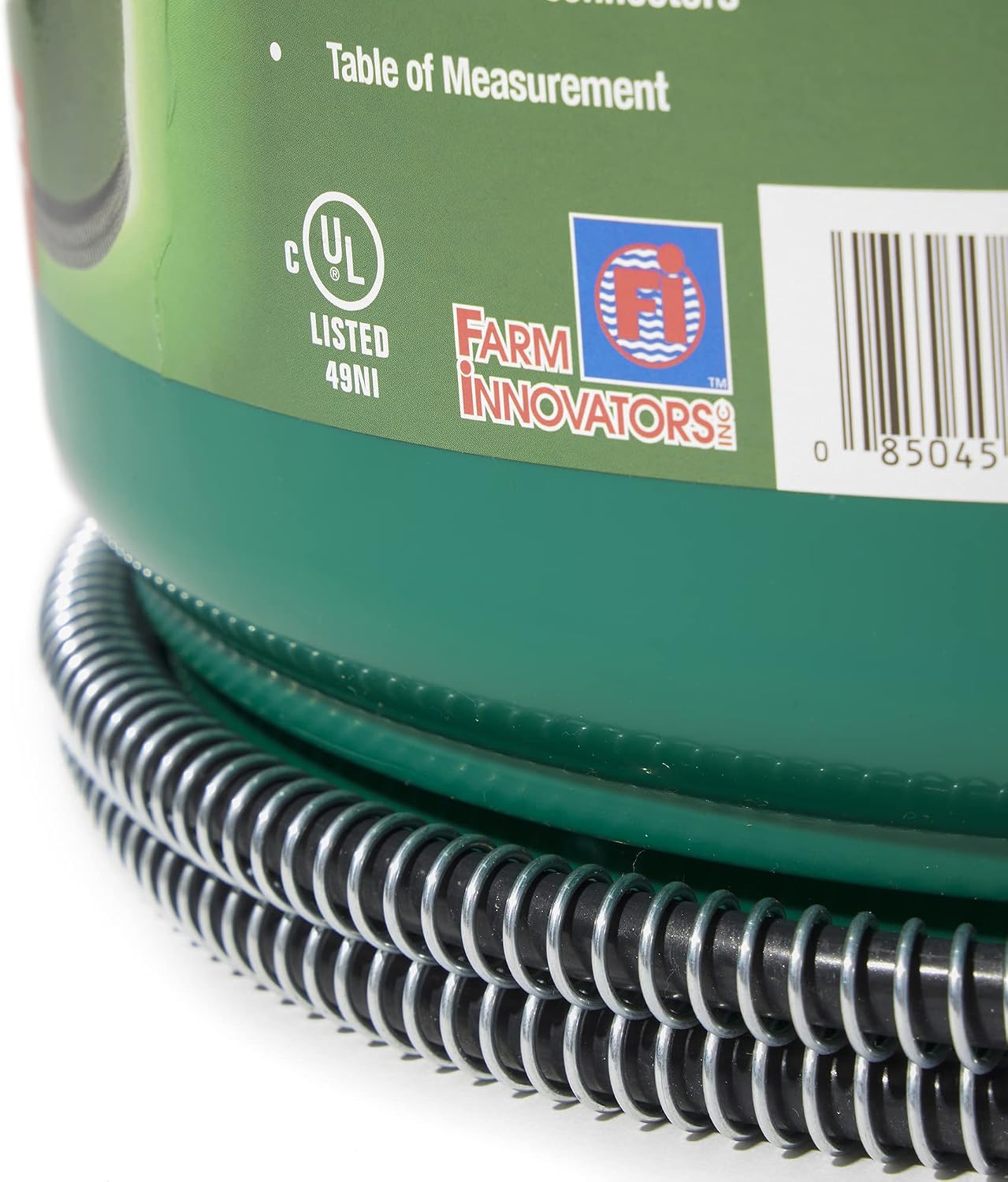 Farm Innovators Heated Water Bucket, 200W Heating Power - 16 Gallon Plastic Bucket with Replaceable Heating Element for Livestock Watering & Feeding | Thermostatically controlled to operate only when necessary, large 16-gallon capacity, anti-chew cord
