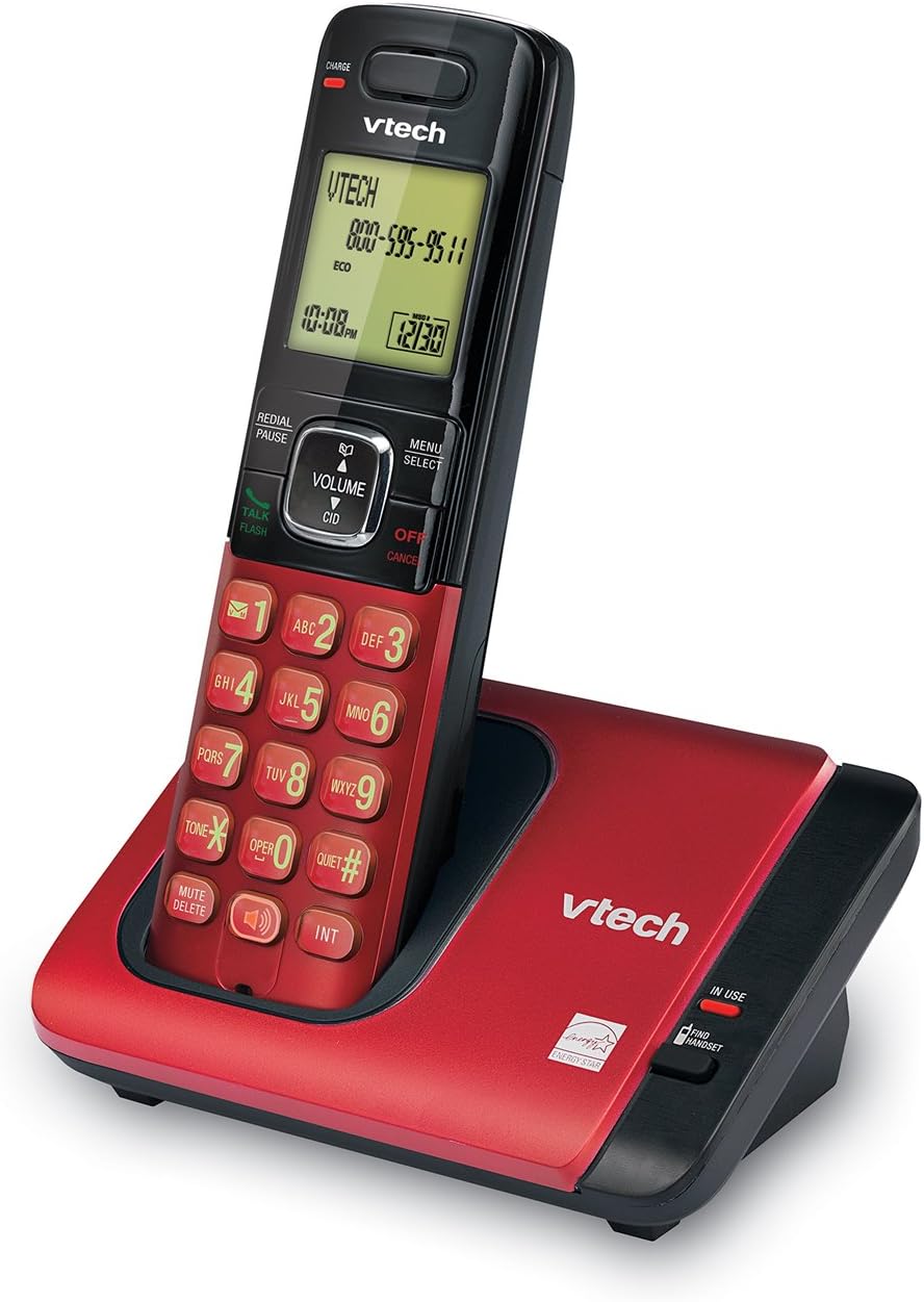 VTech CS6719-2 2-Handset Cordless Phone with Caller ID/Call Waiting, Handset Intercom & Backlit Display/Keypad, Silver