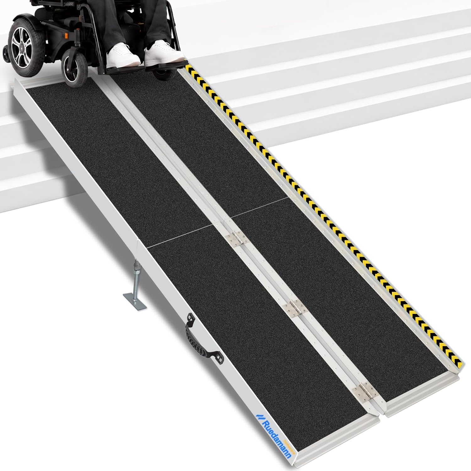 Ruedamann 2 FT Portable Wheelchair Ramp, 30" Wide