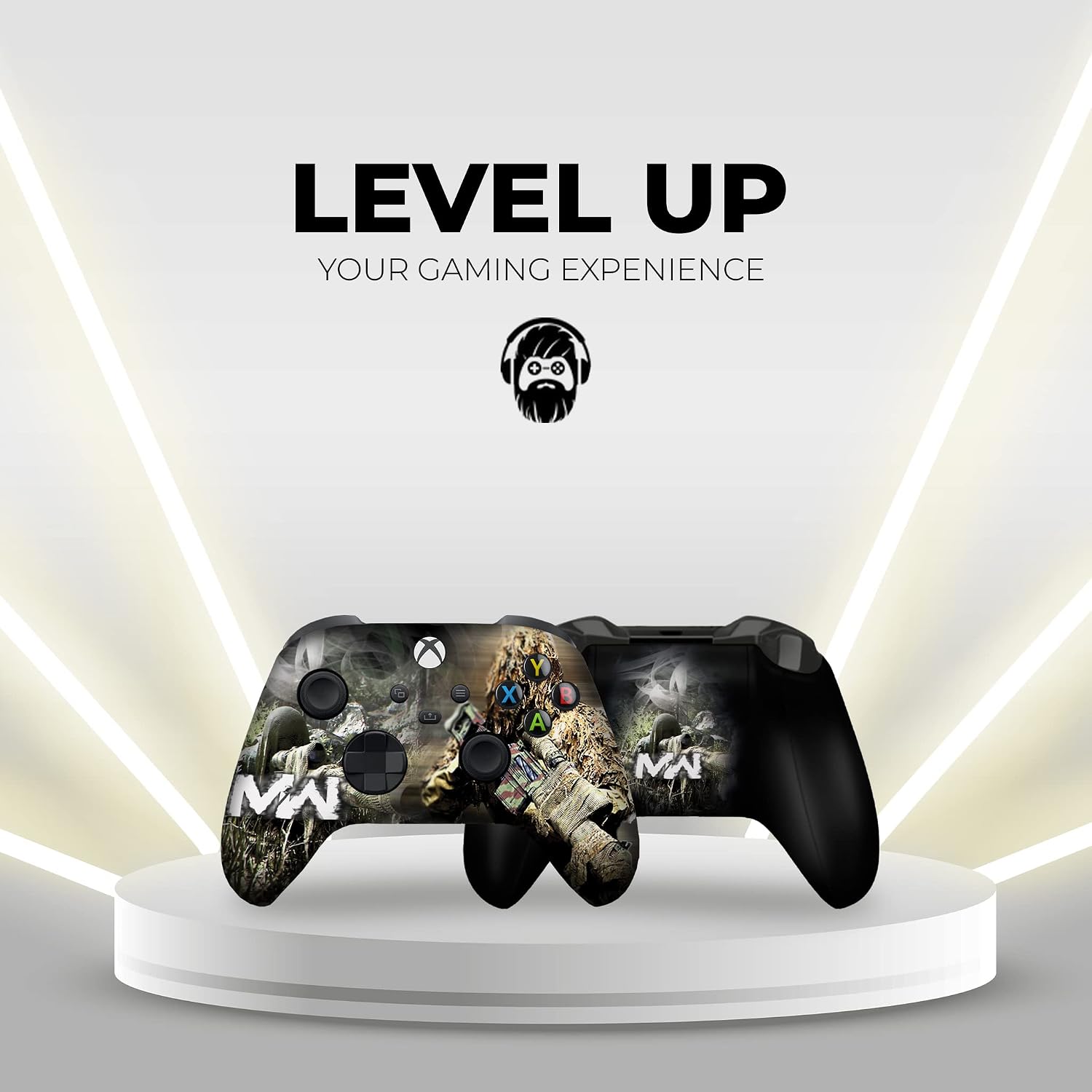 DreamController Green Weed Grass Custom X-box Controller Wireless compatible with X-box One/Series X/S Proudly Customized in USA with Permanent