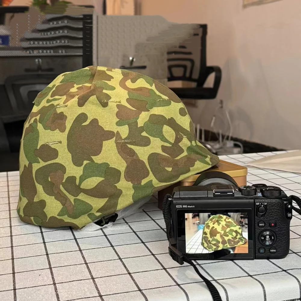 YBR M1 Helmet Pacific Camouflage Cover WW2 WWII US Army Replica