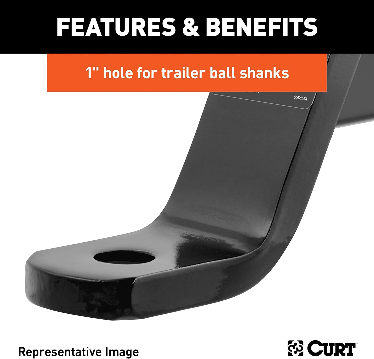 CURT Manufacturing 45230 Dual-Length 2" Ball Mount