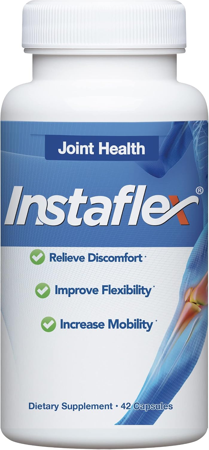 Instaflex Joint Support Supplement for Men and Women with Glucosamine, 90ct | Joint Health, Relieve Discomfort, Improve Flexibility, Increase Mobility