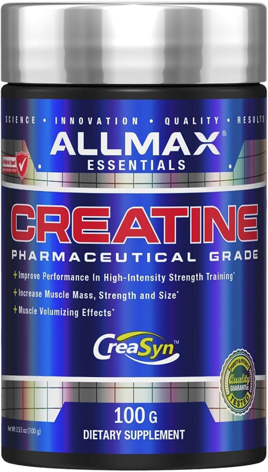 ALLMAX Creatine Monohydrate Powder, Micronized, Unflavored, 1000 g