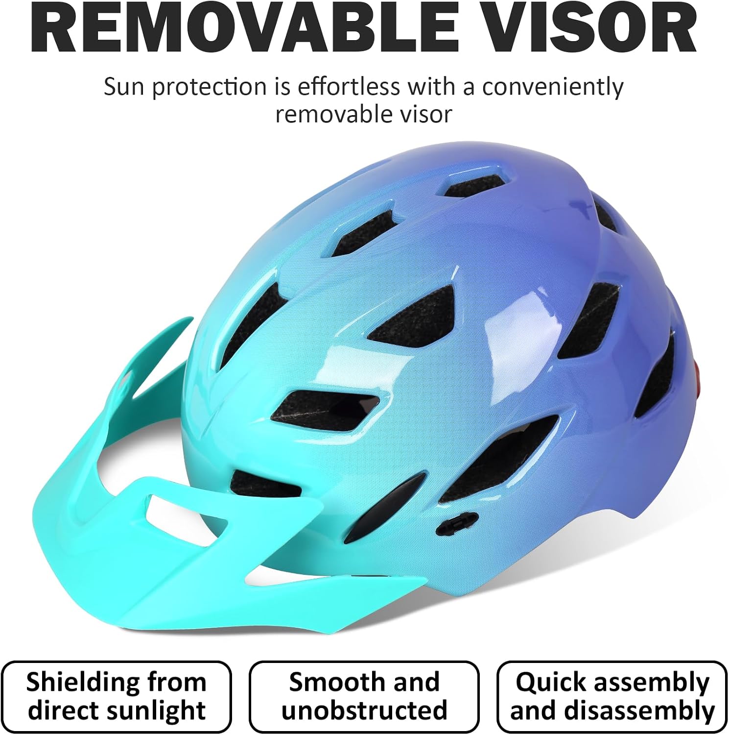 Kids Bike Helmet, Toddler Youth Helmet for Boys Girls, Ages 3-5, 5-8, 8-14
