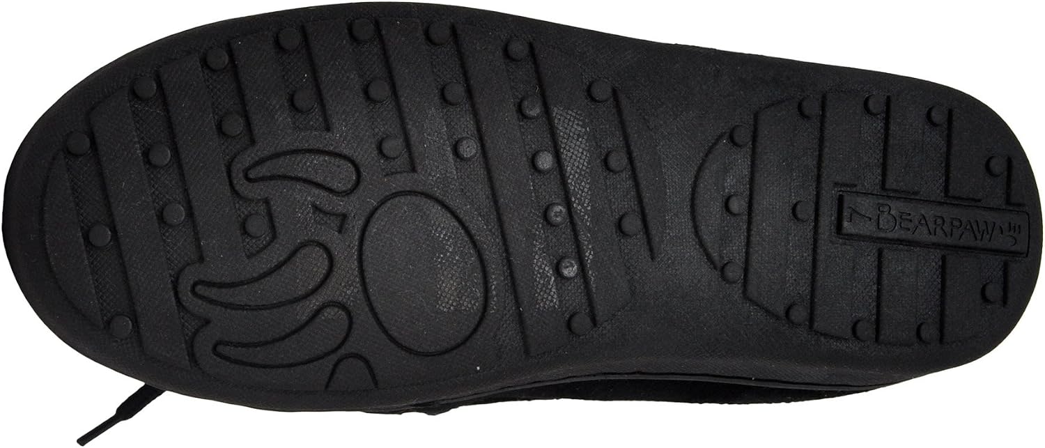 BEARPAW Moc II 2 - Men's Sheepskin Slipper - 1295M | Comfortable & Lightweight Men's Shoe, Medium Fit, Multiple Colors