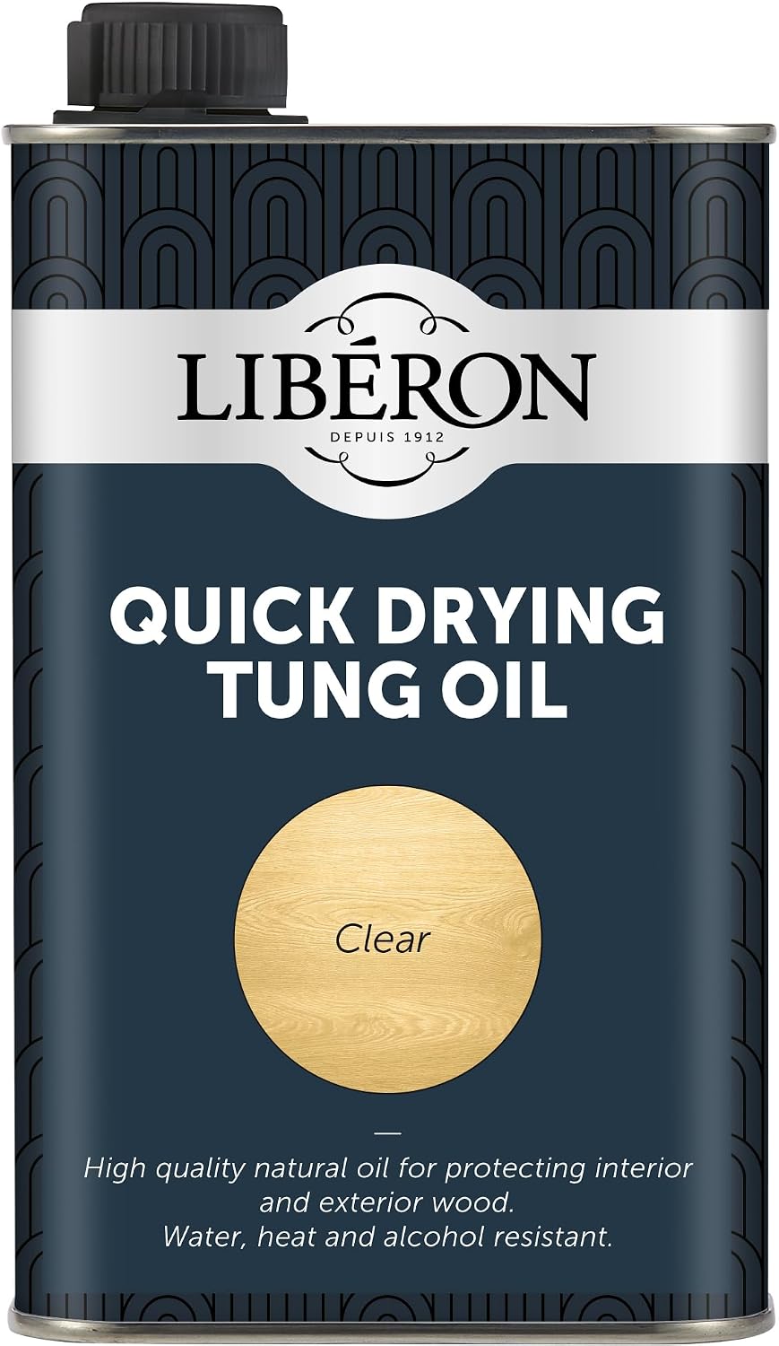 Liberon LIBTOQD500 Tung Oil Quick Dry, 500ml, Clear, 500 Millilitre
