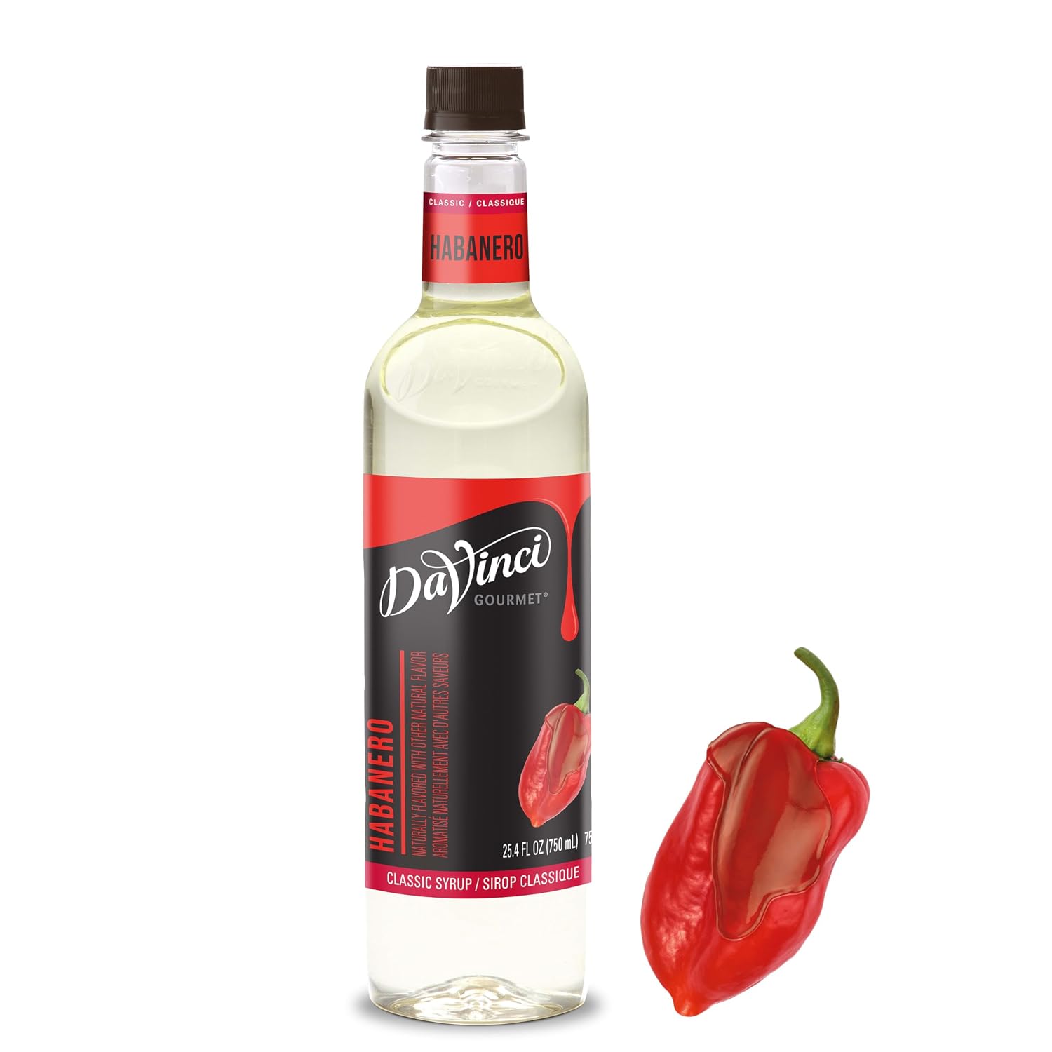 DaVinci Gourmet Classic Strawberry Syrup, 25.4 Fluid Ounces, Kosher, 1 Count