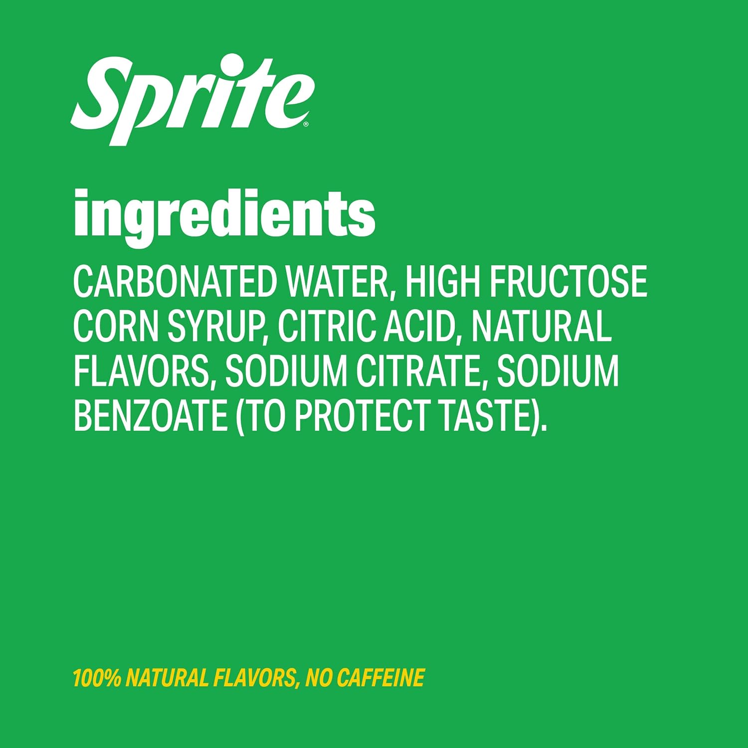 Sprite Lemon-Lime Caffeine-Free Soda Soft Drink Cans, 12 fl oz, 12 Pack | Fridge pack, naturally flavored soft drink, carbonated