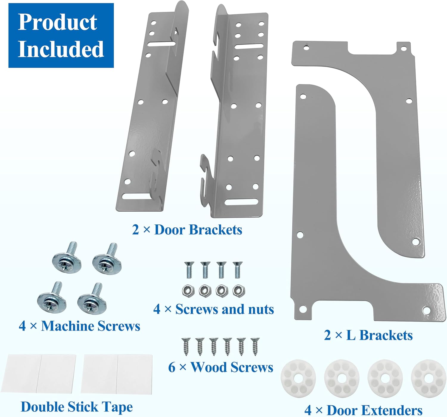 5WB-DMKIT Door Mount Kit for 5WB1 5WB2 5CW2 Series Basket