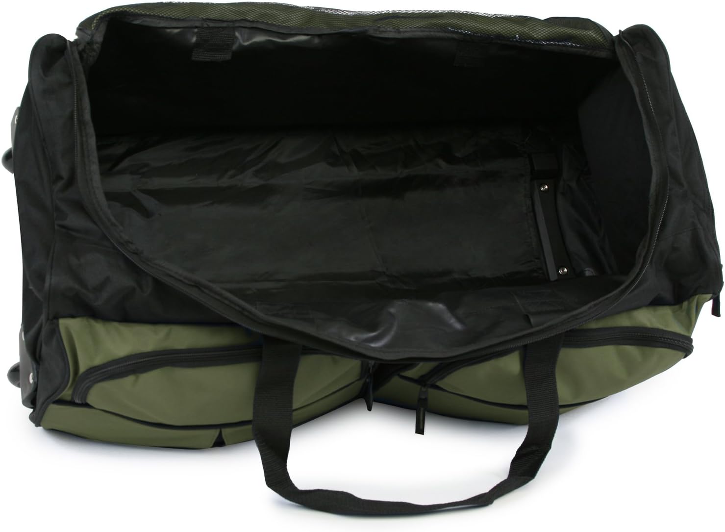 Pacific Coast Unisex 30" Large Rolling Duffel Bag, Red, One Size