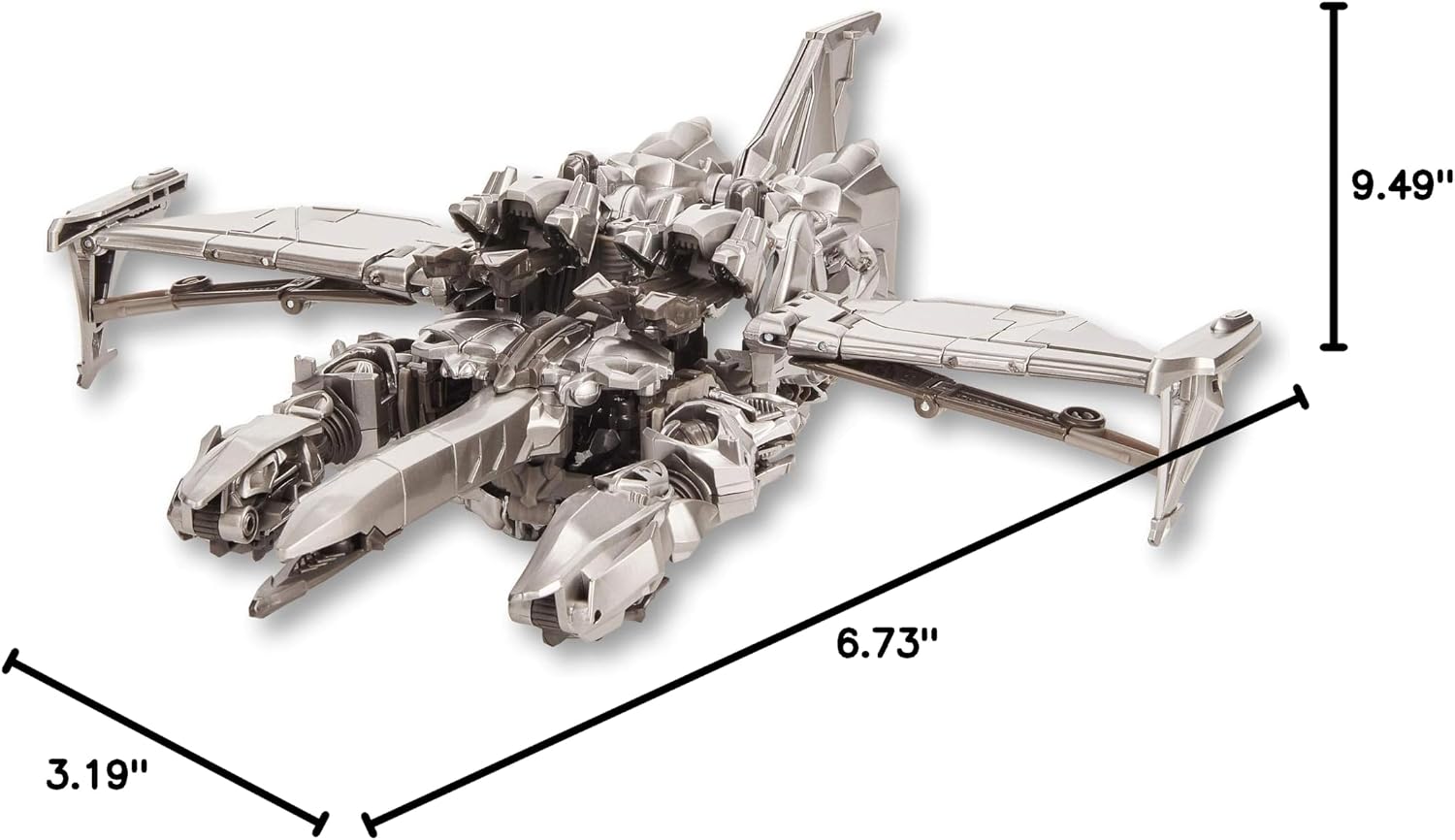 Transformers Toys Studio Series 54 Voyager Class Movie 1 Megatron Action Figure - Ages 8 & Up, 6.5"
