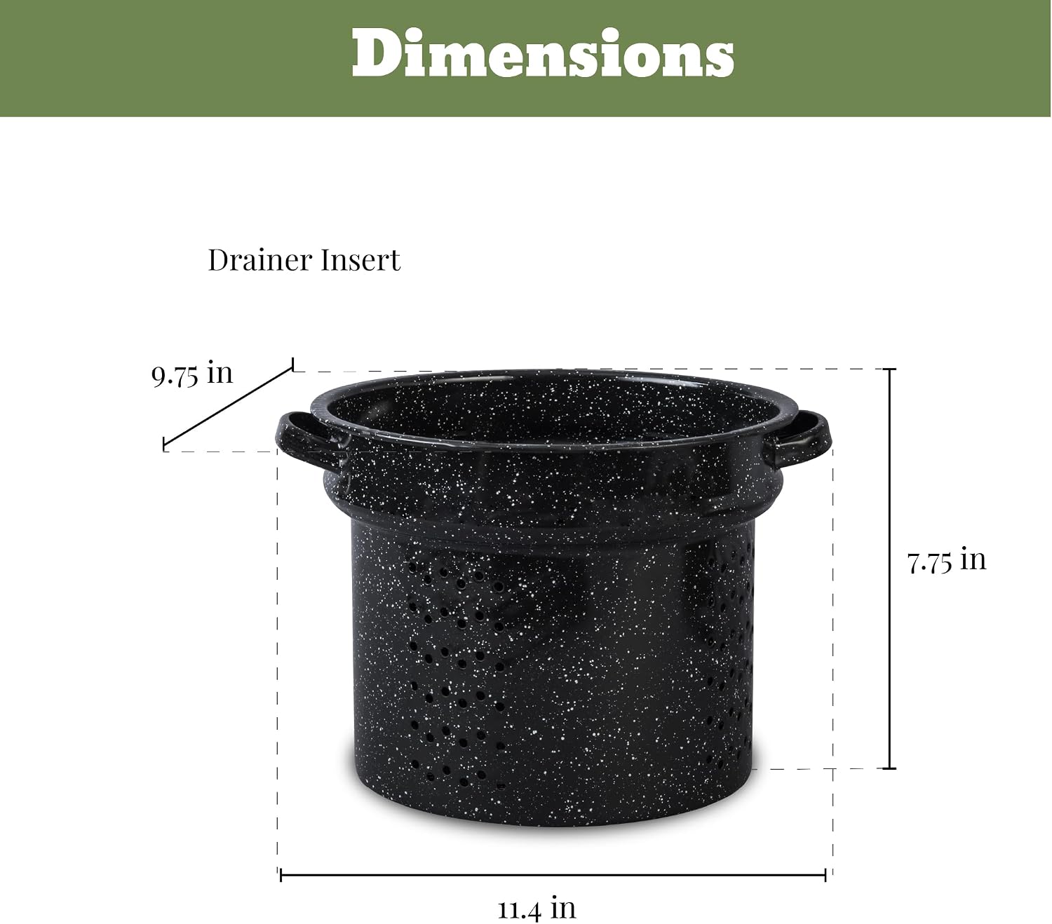 Granite Ware 8 Piece Enamelware Water bath canning Pot with Canning kit and Rack. Canning Supplies Starter Kit