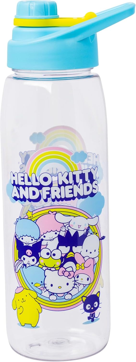 Silver Buffalo Pokémon Skate Graffiti, Water Bottle, 28oz