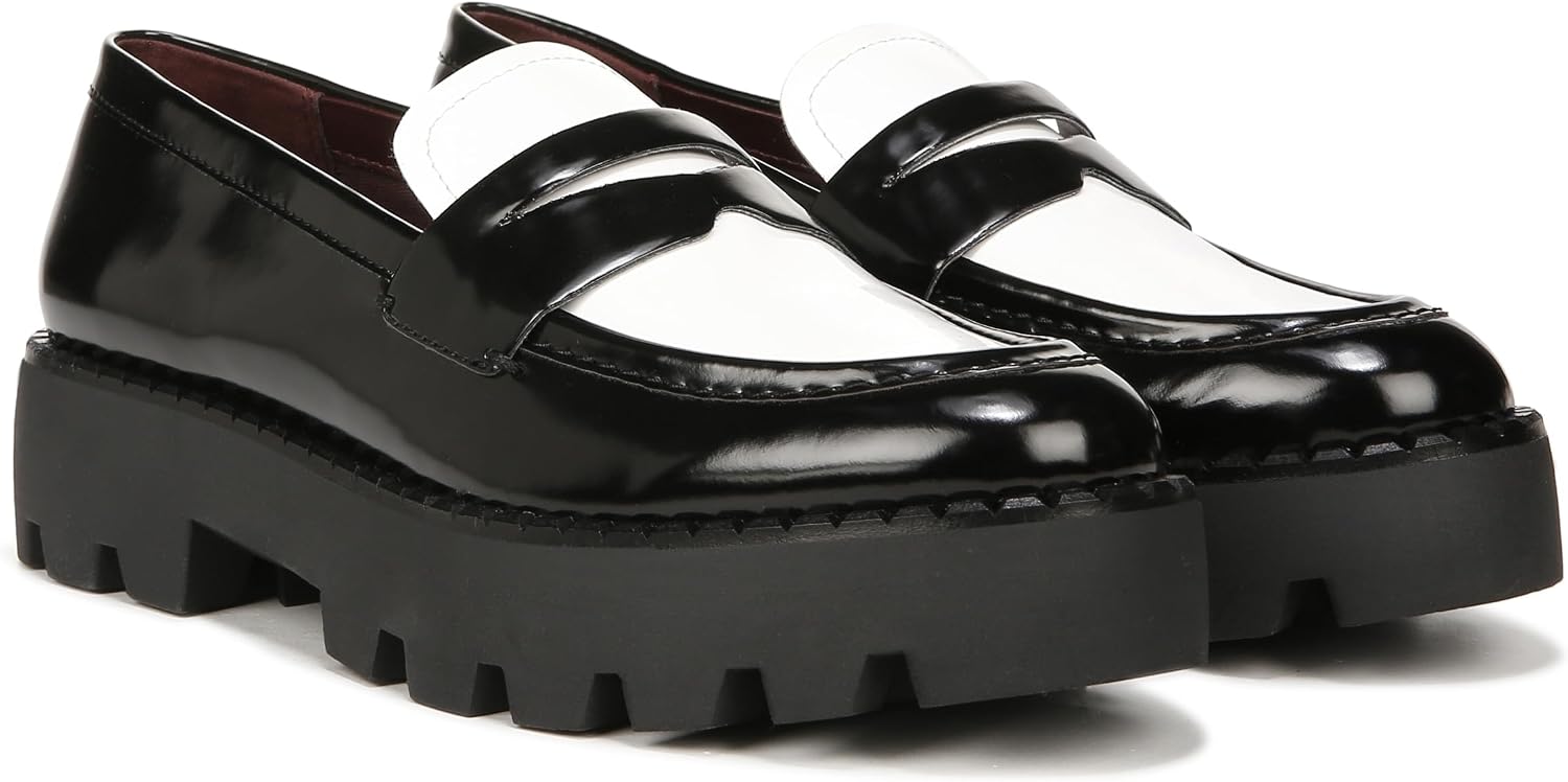 Franco Sarto Women's Balin Lug Sole Chunky Loafer