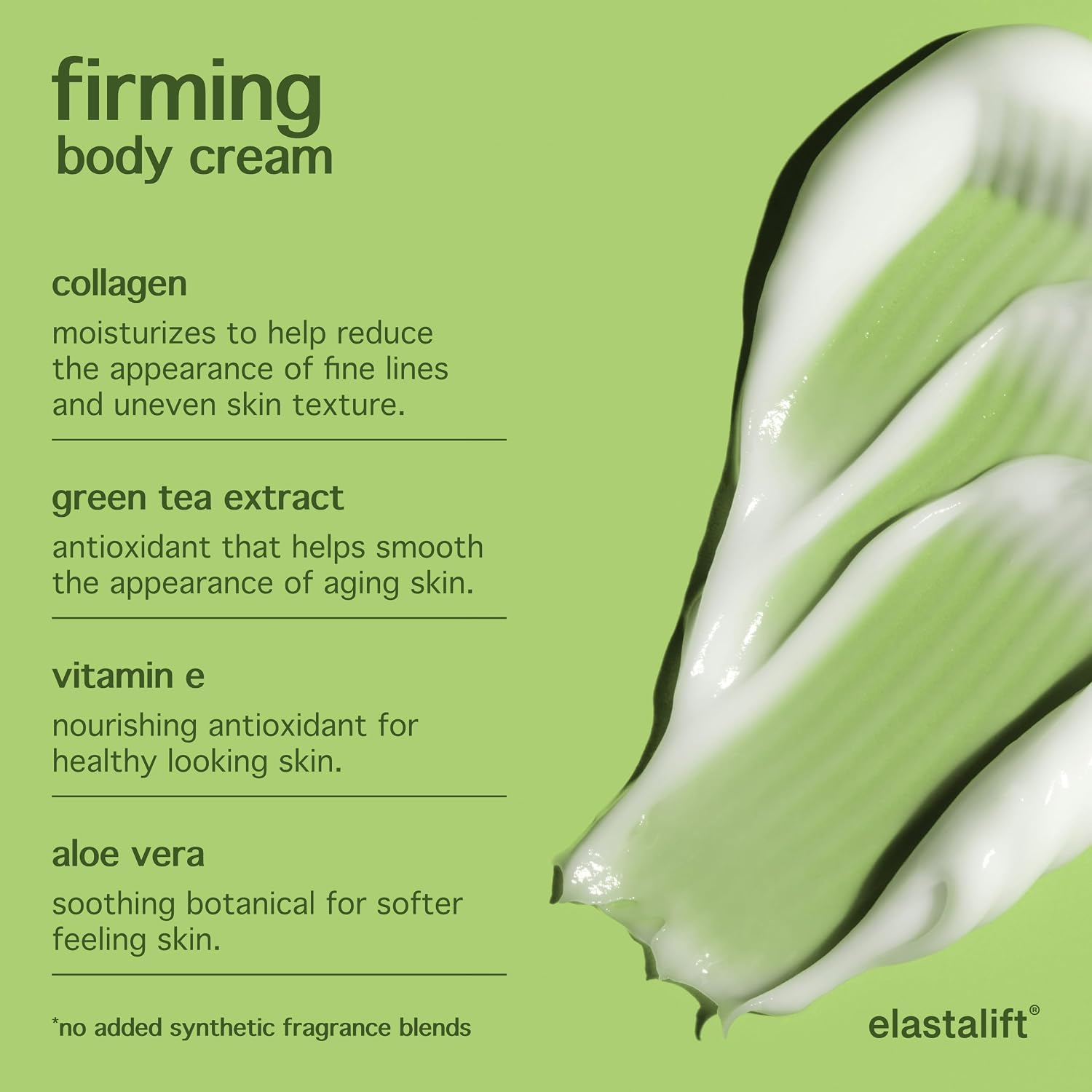 Elastalift Collagen Cream Skin Care Face Lotion & Body Lotion | Fragrance Free Skin Tightening Cream Collagen Firming Lotion Body Moisturizer For